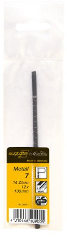 Augusta-Heckenrose Laubsäge-Ersatzblätter 130mm 12 Stk. I Laubsägeblätter für Metall mit grober Zahnung I Ersatzblätter für Laubsägebogen