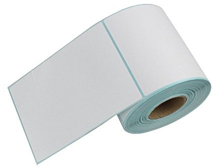 DynaSun 500 Stück 10x15cm Thermo Etiketten auf Rolle 102x152 mm Kern 25 mm aussen gewickelt für Versandetiketten DPD, UPS, GLS und DHL