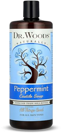 Dr. Woods Naturals Peppermint Soap with Shea Butter 946 ml by Dr. Woods