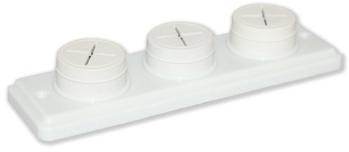 Push and Grip Triple Tea Towel Holder (Pack of 1)