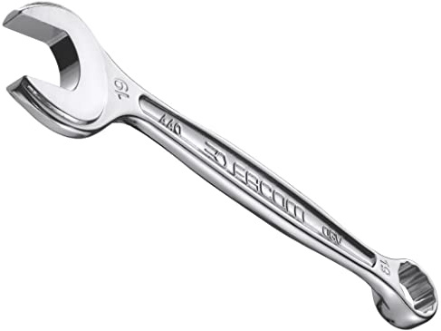 FACOM - Llave combinada roja y negra de 13 mm - 440.13PB