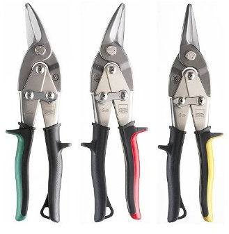 3tlg Bessey Blechscheren Set Figurenschere Blechschere in Tasche