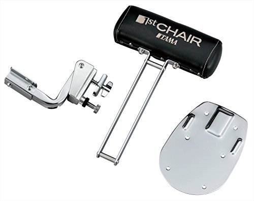 Tama 1st Chair Drumhocker Lehne - Rückenlehne - Schlagzeug Stuhl Zubehör, Schwarz (HTB5B)