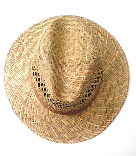 Faustmann Strohhut Herrenhut/Damenhut Größe.55-63 XXL gerade Krempe (61)