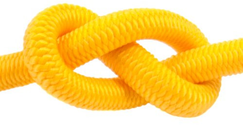DQ-PP Gummiseil | 12mm | 15m | Gelb | Expanderseil Expander Gummischnur Gummikordel Spannseil Planen Seil Spanngummi