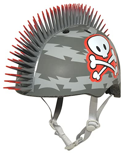 Raskullz Miniz: Lil Pirate Mohawk Helmet, Grey, Ages 18-24 Months