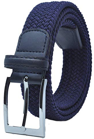 Ashford Ridge 33mm (1.25) cinturón elástico Azul oscuro (tamaños 140cm - 150cm)
