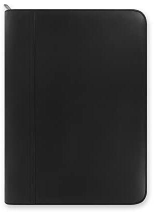 Filofax 826930 Metropol Luxe Aktenmappe mit Reißverschluss A4, schwarz