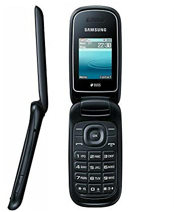 Samsung-E1272 telefono cellulare (4,5 cm (1,77 , 160 x 128 Pixeles, TFT, 32 MB, Dual SIM, 2 g, colore: nero