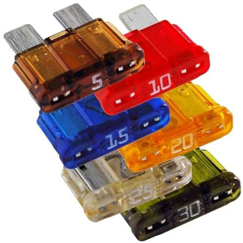 Blue Sea Systems 5287 ATC Fuse Kit, 6 Piece, Beige