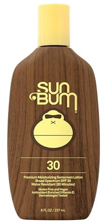 SUN BUM MOISTURIZING Sunscreen Lotion Cream SPF 30 (US Import)