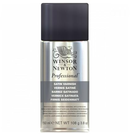 Winsor & Newton aditivo para óleo Barniz Satinado Spray 150ml