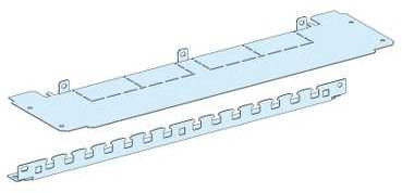 Schneider 08887 Kabeleinführungsplatte für Standgehäuse-Sockelleiste, L = 600mm