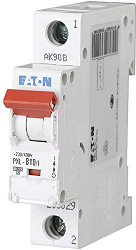 Eaton PXL, S200 MCB Leitungsschutzschalter Typ D, 1-polig 10A 400V, Abschaltvermögen 10 kA xPole DIN-Schienen-Montage