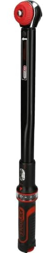 KS Tools Ratschen Drehmomentschlüssel 1 l Drehknopf ERGOTORQUEprecision 516.1495 I 200-1000 Nm I Mit Doppelskala in Nm und lbf•ft I Präzisions Schraubenschlüssel