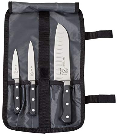 Mercer Culinary Renaissance 4-Piece Knife Starter Set, Stainless Steel, 25x10x3 cm, Silver, Not Applicable.