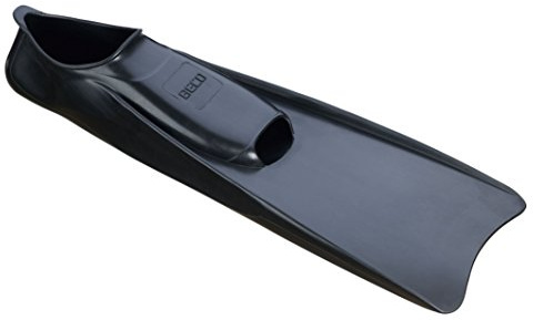 Beco Beco Unisex – Erwachsene Silikon Kurzflossen-9910 Kurzflosse, schwarz, 34/35