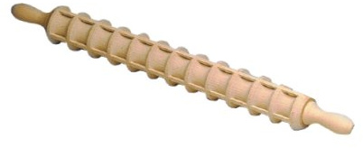 Panetta Casalinghi Mattarello Ravioli in Legno, Beige, 56 x 5 x 30 cm