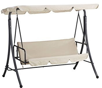 Linea Garden Friend Balancín a Cama Bali, Beige, 22 x 56 x 150 cm