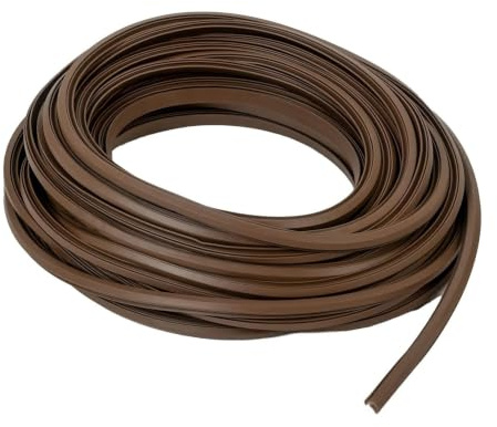 Gartenwelt Riegelsberger Terrassenfugenband 7-10 mm Hellbraun 25 m | Fugendichtungsband aus TPE für Holz- & WPC-Terrassen | UV-, witterungs- & frostbeständig | Made in Germany