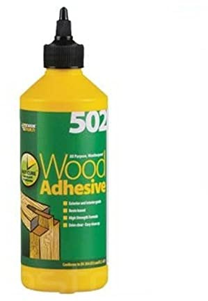 Everbuild All Purpose Waterproof Wood Adhesive 502 125ml EVBWOODBO125