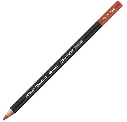 Caran d'Ache Museum Aquarelle Pencil, Terracotta (3510.044)