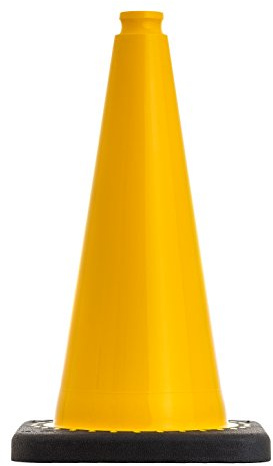Leitkegel 50 cm gelb Pferdesport, Lager- und Betriebssicherheit