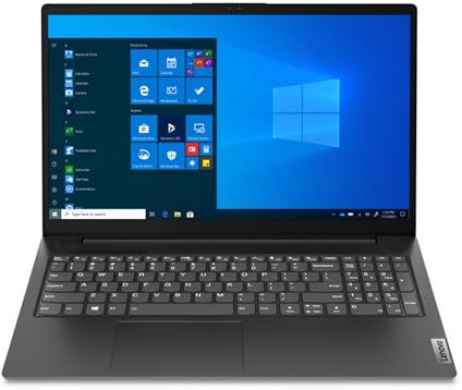 Lenovo V15 Intel i3-1215U Computer portatile 39,6 cm (15.6) Full HD 8 GB DDR4-SDRAM 256 GB SSD Wi-Fi 5 (802.11ac) Windows 11 Pro Nero