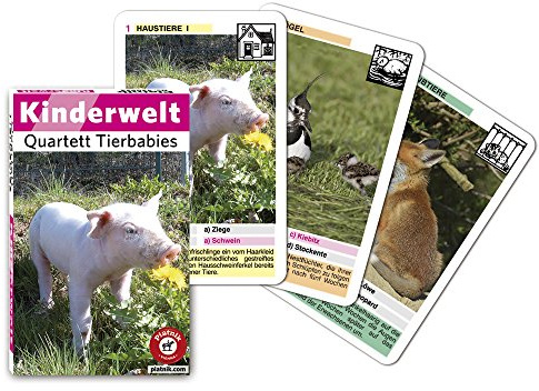 Piatnik 4209 Quartetto – tierbabies