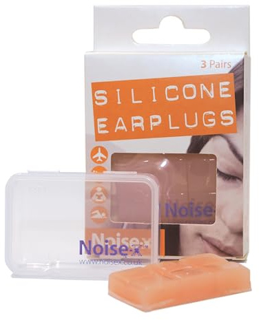 Noise-X Multipurpose Silicone Earplugs, NOI0025W