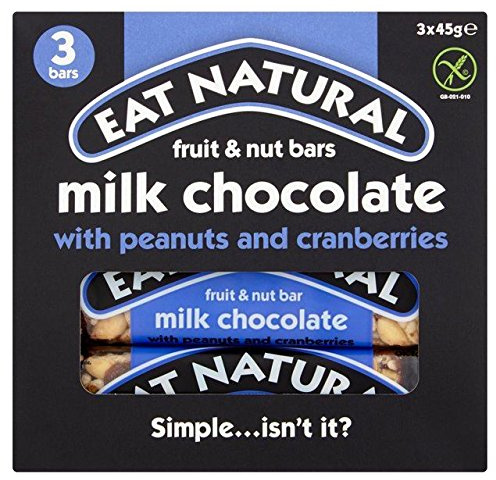 Eat Natural | Peanut & Cranberry | 3 x 45g