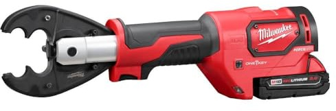 Milwaukee 2678-22O M18 Force Logic 6T Utility Crimping Kit con D3 scanalature e O fisso Die