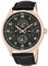 PULSAR HERREN SCHWARZ LEDER ARMBAND EDELSTAHL GEHÄUSE MINERAL GLAS UHR PW9002