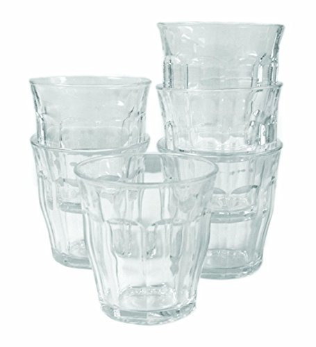 Duralex Picardie Lot de 6 verres 16 cl