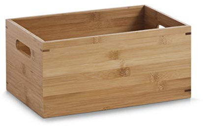 Zeller 13340 Aufbewahrungskiste, Bamboo, ca. 30 x 20 x 14 cm, Sonstige