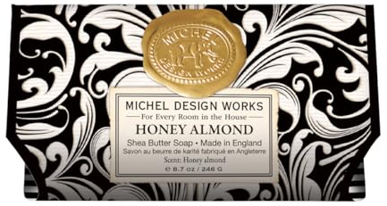 Michel Design Works 266 ml Bad Seife Bar, Honig Mandel, groß