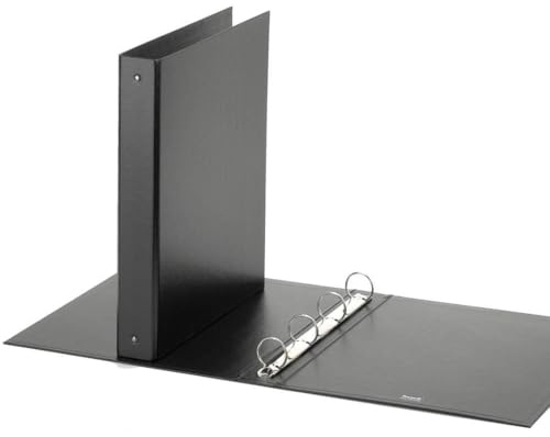 Favorit Binder 4 Ringe Format 22x30 cm Durchmesser 30 mm Farbe Schwarz