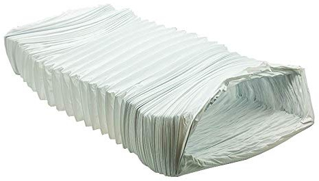 Kair - Manguera flexible rectangular de PVC, 204 mm x 60 mm - longitud de 3 metros