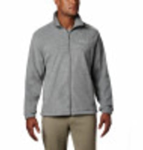 Columbia Fleecejacka Steens Mountain, herr, stor, Full Zip 2.0, ljusgrå melerad, XL lång