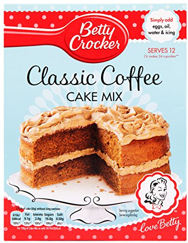 Betty Crocker CLASSIC COFFEE Cake Mix 425g - Backmischung