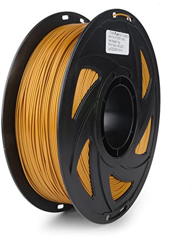 S SIENOC 3D Drucker PLA+ Filament 1,75mm 3D Drucker Filament Gold 1KG (PLA+ Gold)