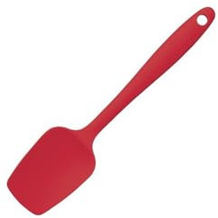 Vogue Silicone Mini Spoon Spatula Red - 200mm