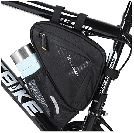 WOZINSKY Fahrradtasche Rahmentasche Wasserdicht Tasche für Fahrrad, Mountainbike, ebike, MTB, Rennrad Bike Bag Fahrradhandytasche Fahrradtasche Rahmen