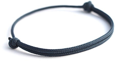 KOMIMAR dezentes Surfer Armband NAVY in allen Farben - Fußband - Schmuck - cool lässiger Surf Style - Kinderarmband - Segeln - Wichteln - Geschenkidee - Yachting - Herren Armband - Damen Armband