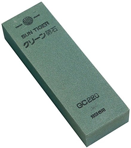 Matsunaga Toshi Green Whetstone Asahi Tiger GC220 8.1 x 26.0 x 13.4 inches (205 x 66 x 34 mm)