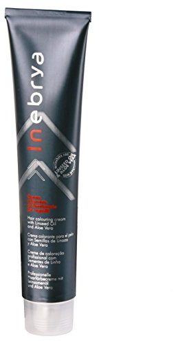 INEBRYA Permanente Haarfarbe mit Leinsamen und Aloe Vera 100ml (- 1.10 Schwarz Blau)