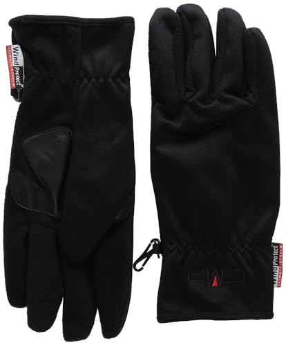 CMP - Softshell-Handschuhe für Herren, Schwarz, L