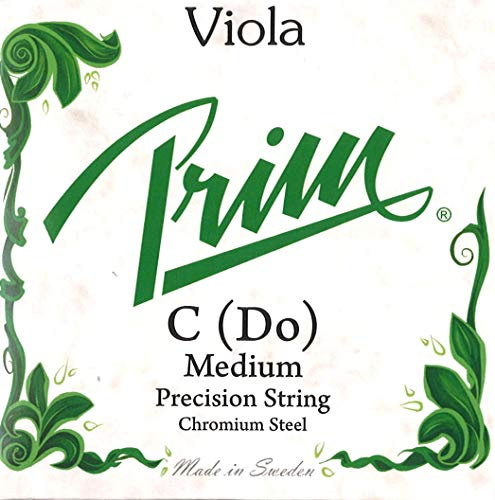 Prim Viola Strings Cuerdas de acero C Cromo Medio