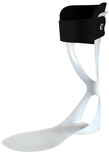 Ossur AFO Leaf Spring Mild to Moderate Drop Foot Ankle-Foot Orthosis | Low-Profile Heel-less Design| Flexible Customizable Sole |Small&Medium - Right
