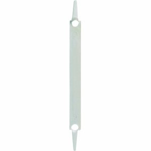 Laurel Heftstreifen 80mm Kunststoff VE=100 Stück weiß
